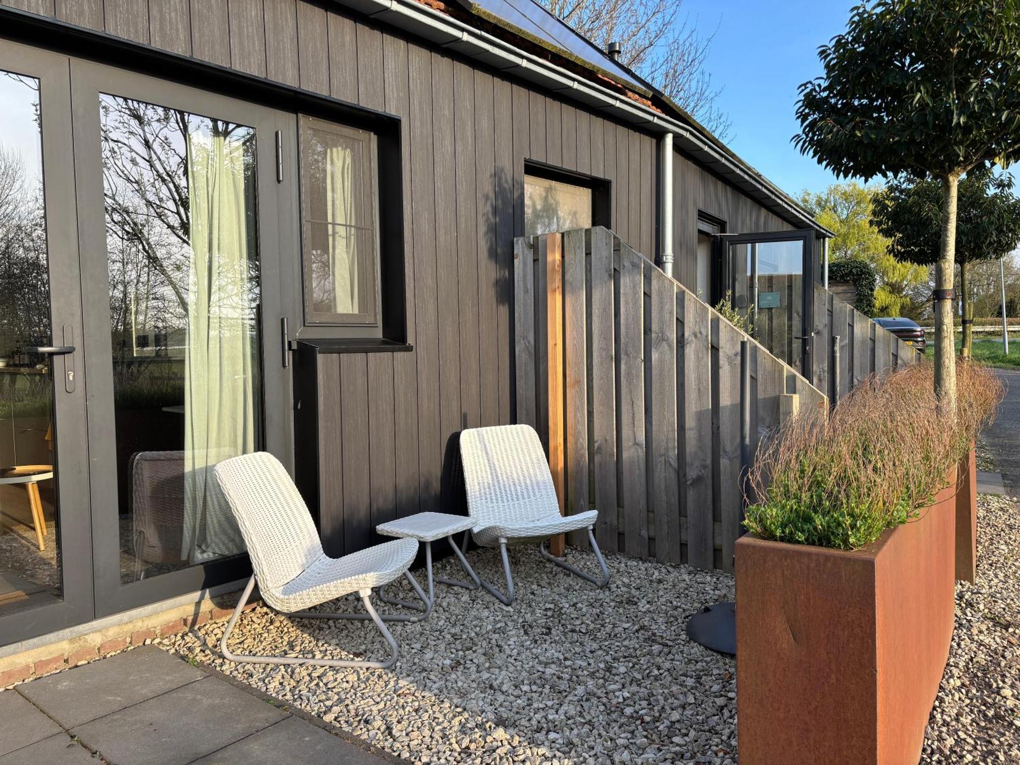 חרודה Romantisch Huisje Met Houtkachel & Airco Op 2,5Km Van Zee מראה חיצוני תמונה